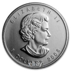 2008 Canada 1 oz Silver Olympic Inukshuk BU (Sealed Mint Sheet) SKU#204524