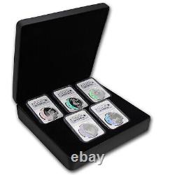 2008 Canada Ag & Au 8-Coin Set Home of 2010 Olympics PF-69 NGC