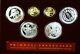 2008 China Official Commemorative Gold & Silver Coin Set Type 3 Olympic Set Coa