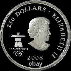 2008 SILVER CANADA PROOF KILO OLYMPICS CONFEDERATION 32.15 oz 999 FINE $250 COIN