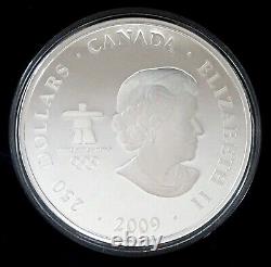 2009 Canada 1 Kilo Silver Coin Surviving The Flood (Olympics)