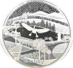 2009 Canada 250 Dollars Silver Olympic Games The Canada Of Today With OGP 3722