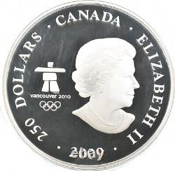 2009 Canada 250 Dollars Silver Olympic Games The Canada Of Today With OGP 3722