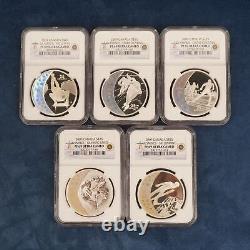 2009 Canada Olympics $25 Silver Commem. Set NGC PF69 Ultra Cameo Free Ship US