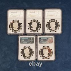 2009 Canada Olympics $25 Silver Commem. Set NGC PF69 Ultra Cameo Free Ship US