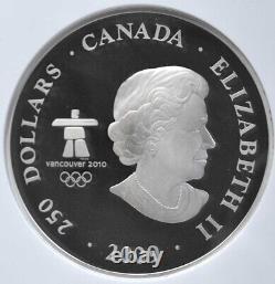 2009 Canda $250 Olympic Modern Canada 1 Kilo Silver Coin NGC PF69 Ultra Cameo