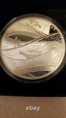 2010 5 oz Canada Silver Coin Olympic Winter Games