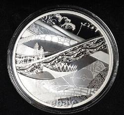 2010 Canada $50.999 Silver 5oz Coin Winter Olympics Look of the Games