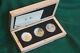 2010 Canada Vancouver Olympics 3 X $5 Silver Maple Leaf 3 Coin Set In Wood Box