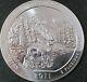 2011 5 Oz Silver Atb Olympic National Park Coin Gem Brilliant. 999 Fine Silver