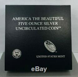 2011 ATB Olympic Burnished 5oz. 999 Fine Silver Coin OGP