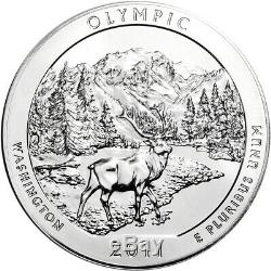 2011 ATB Olympic Silver (5 oz) 25C BU