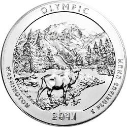 2011 ATB Olympic Silver 5 oz 25C BU