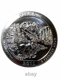 2011 Olympic Beautiful ATB 5 Oz Silver Coin