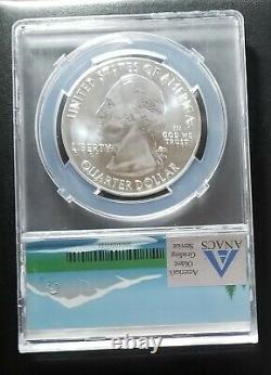 2011 Olympic Silver 25C ATB 5 Oz ANACS MS69 America The Beautiful