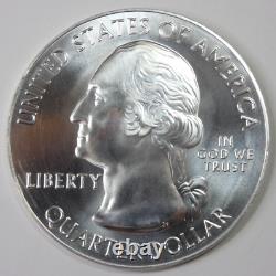 2011 Olympic WA America the Beautiful ATB 5oz. 999 Fine Silver Quarter Coin