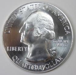 2011 Olympic WA America the Beautiful ATB 5oz. 999 Fine Silver Quarter Coin
