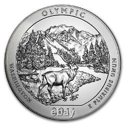 2011 P OLYMPIC PARK America The Beautiful ATB 5 Oz Silver Coin withOGP COA