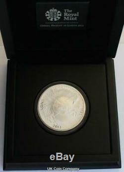 2012 £10 Olympic Pegasus Silver 5 oz Coin Issued By Royal Mint