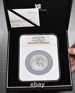 2012 Great Britain London 2012 Olympics 5 oz Silver NGC PF70 First 1000 Struck