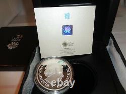 2012 LONDON OLYMPICS PEGASUS 5 oz. 999 Silver Proof Coin Royal Mint with Box & COA