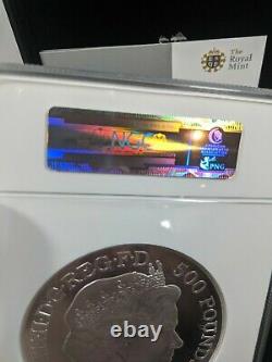 2012 London Olympics 500 Pounds. 999 Silver Kilo Coin NGC PF 70 Ultra Cameo Mint