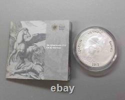 2012 Queen Elizabeth II London Olympic Games 5 Oz Silver 10 Pound Coin