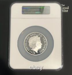 2012 Royal Mint Silver, 5oz, £10 London Olympics Pegasus Coin PF69 w Box & COA