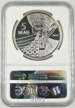 2014 Brazil 2016 Olympic Gold & Silver (5) Coin Set NGC PF70 Ultra Cameo
