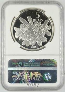 2014 Brazil 2016 Olympic Gold & Silver (5) Coin Set NGC PF70 Ultra Cameo