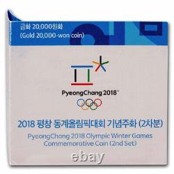 2018 1/2 oz Gold PyeongChang Winter Olympic Ice Arena Proof SKU#279190