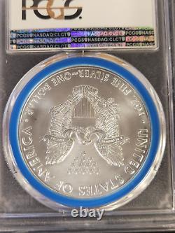 2018 MS70 PCGS 1 oz American Silver Eagle Olympic Rings. 999 set 5 Coins