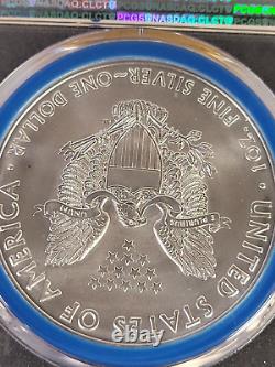 2018 MS70 PCGS 1 oz American Silver Eagle Olympic Rings. 999 set 5 Coins