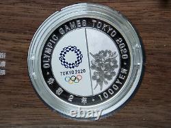 2020 TOKYO Olympic Games 1000 Yen Commemorative BOXING 1oz Silver Proof ECC&C