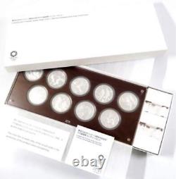 2020 Tokyo Olympic Games 1000 Yen Silver Proof 9 Coins Comp SET JP