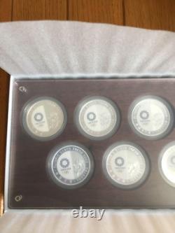 2020 Tokyo Olympic Games 1000 Yen Silver Proof 9 Coins complete Unuesed