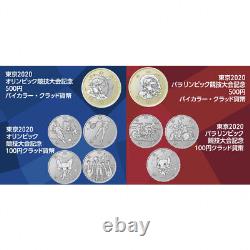 2020 Tokyo Olympics And Paralympics Commemorative Coins 4Th Issue 9 Types