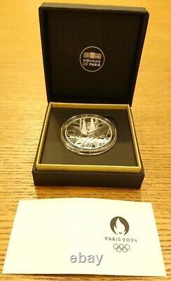 2021 France Tokyo-Paris Olympic Handover Commemoration 10 Fine Silver Coin