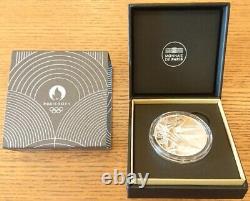 2021 France Tokyo-Paris Olympic Handover Commemoration 10 Fine Silver Coin