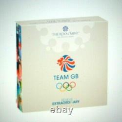 2021 Team GB Olympic Silver 50p Coin Royal Mint Ltd Edition 5,500