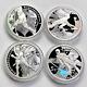 2022 China 4 Pcs Of 15g Silver Coins (2nd Issue) Beijing Winter Olympic Games