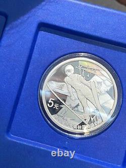 2022 China 4 Pcs of 15g Silver Coins (2nd Issue) Beijing Winter Olympic Games