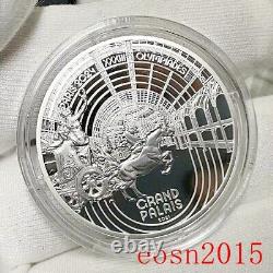 2024 Paris Olympics Heritage Series Grand Palais 10 22.2g silver coin