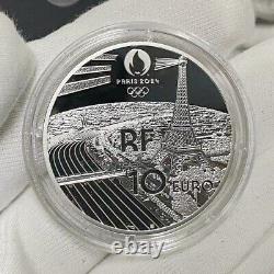 2024 Paris Olympics Heritage Series Grand Palais 10 22.2g silver coin