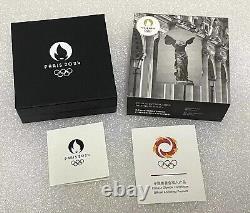 2024 Paris Olympics Heritage Series Louvre 10 22.2g silver coin