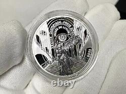 2024 Paris Olympics Heritage Series Louvre 10 22.2g silver coin