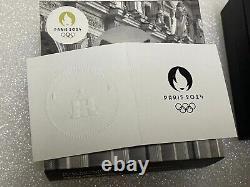 2024 Paris Olympics Heritage Series Louvre 10 22.2g silver coin