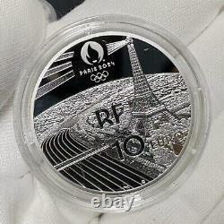 2024 Paris Olympics Heritage Series Paris Opera House 10 22.2g silver coin