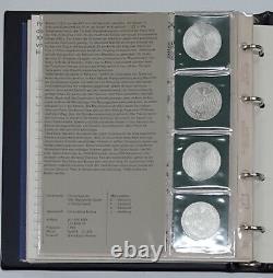 24 Coin Set West Germany 10 Mark Silver Coin Commemorating 1972 Munich Olympics