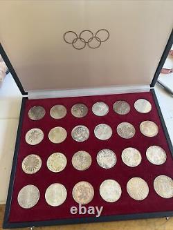 (24) Uncirculated, 1972 Munich Olympic Silver Coin Set